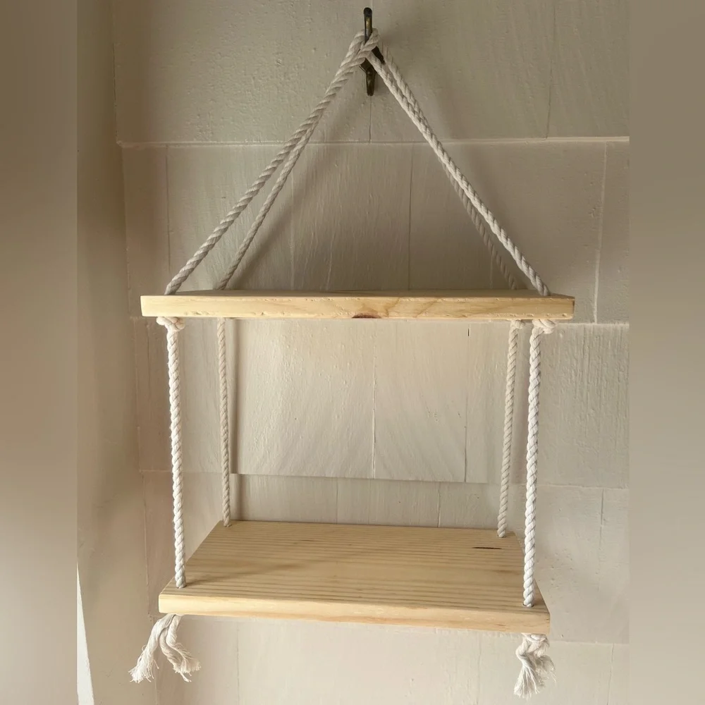 Hanging Tiered Wall Shelf